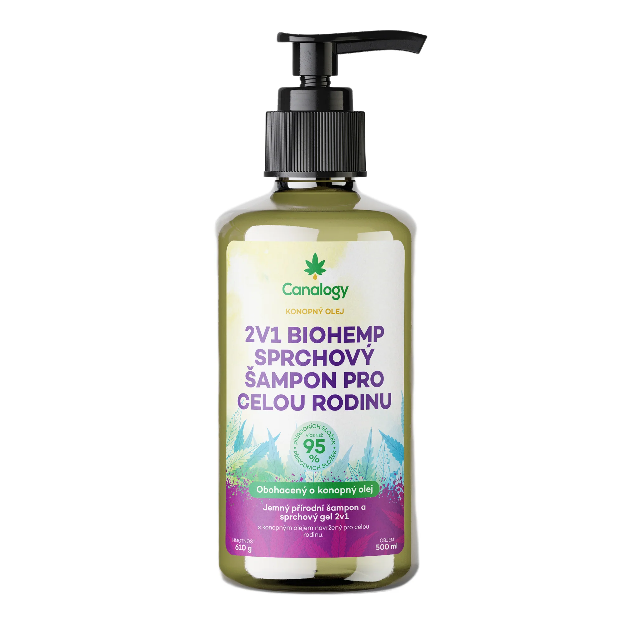 Canalogy 2in1 BioHemp Dusch-Shampoo für die ganze Familie
