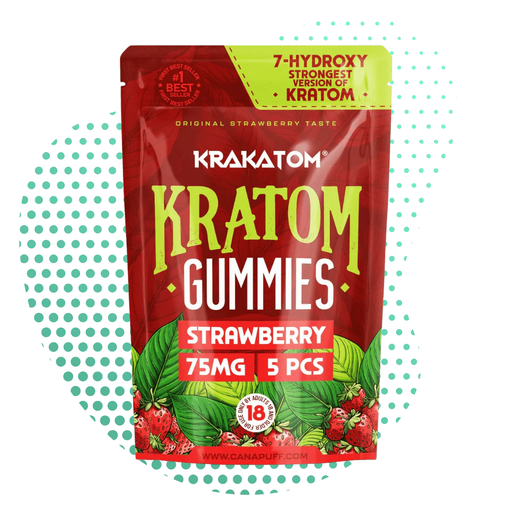 7-Hydroxy Kratom Gummibärchen Strawberry