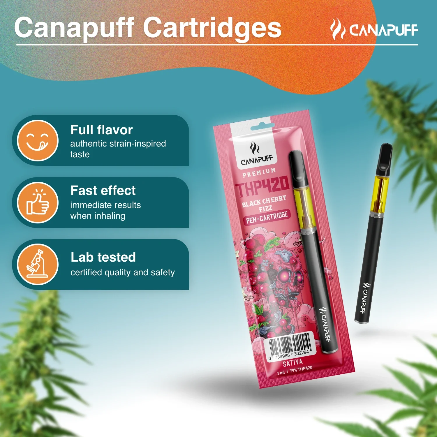 THP420 Pen+Kartusche Black Cherry Fizz 79% - Image 2