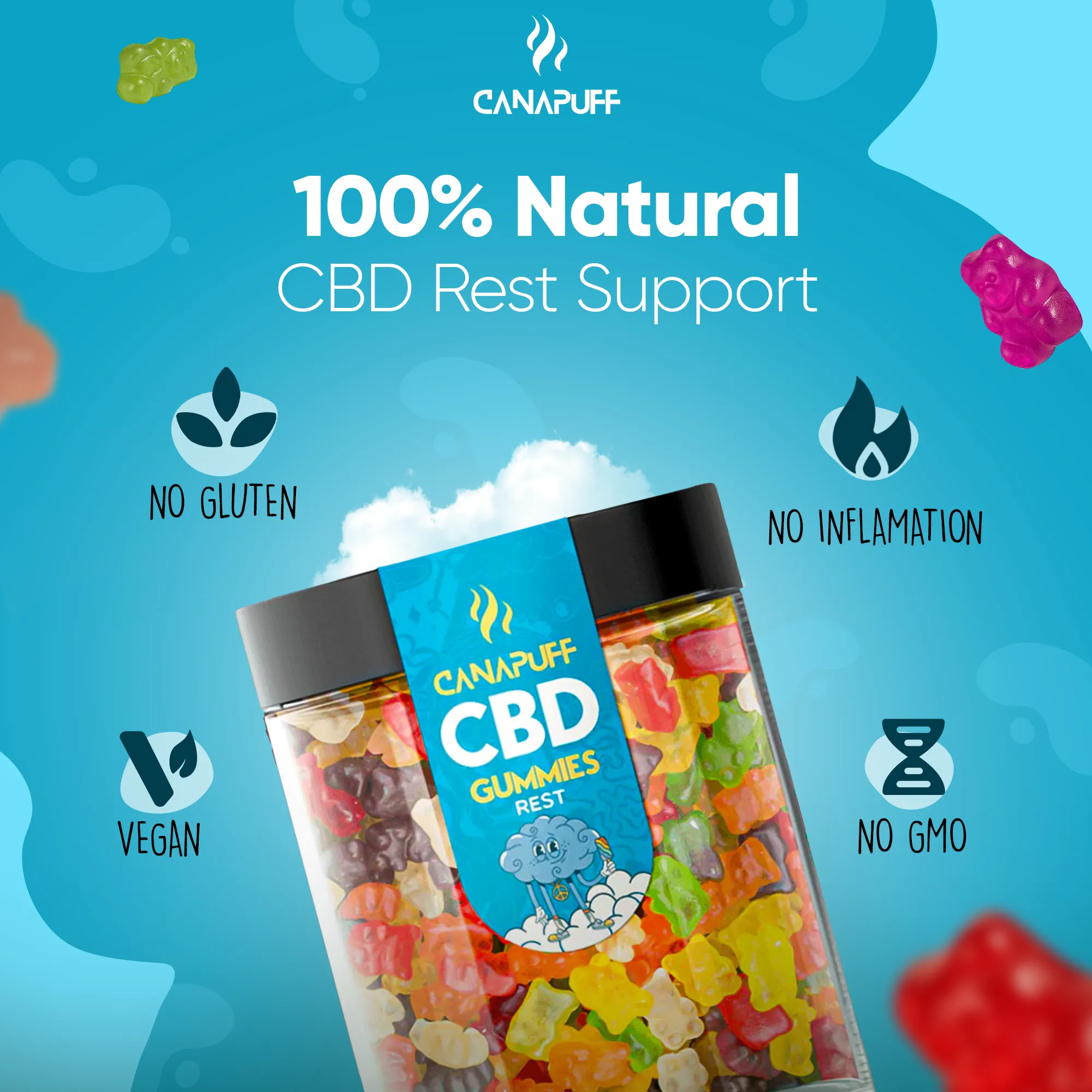 CBD Gummibärchen Rest - Image 9