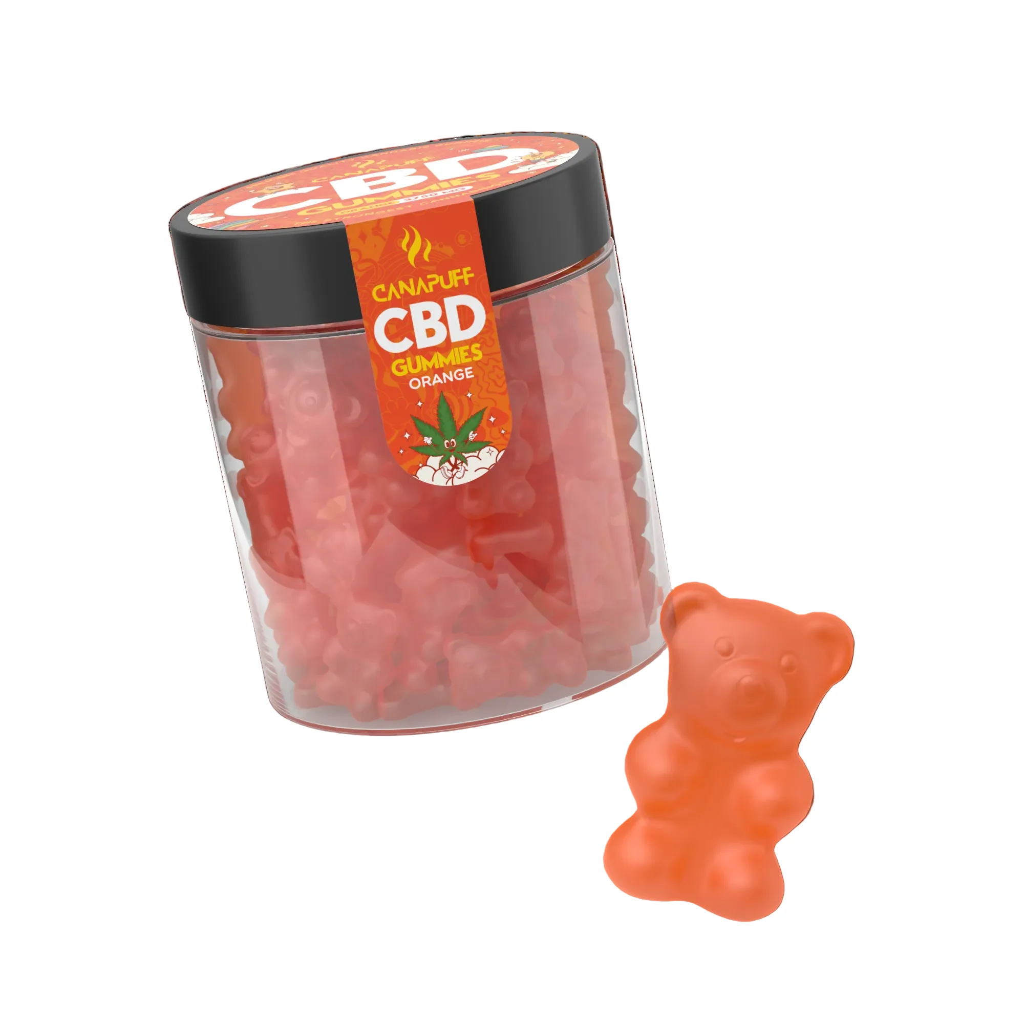 CBD Gummibärchen Orange - Image 2