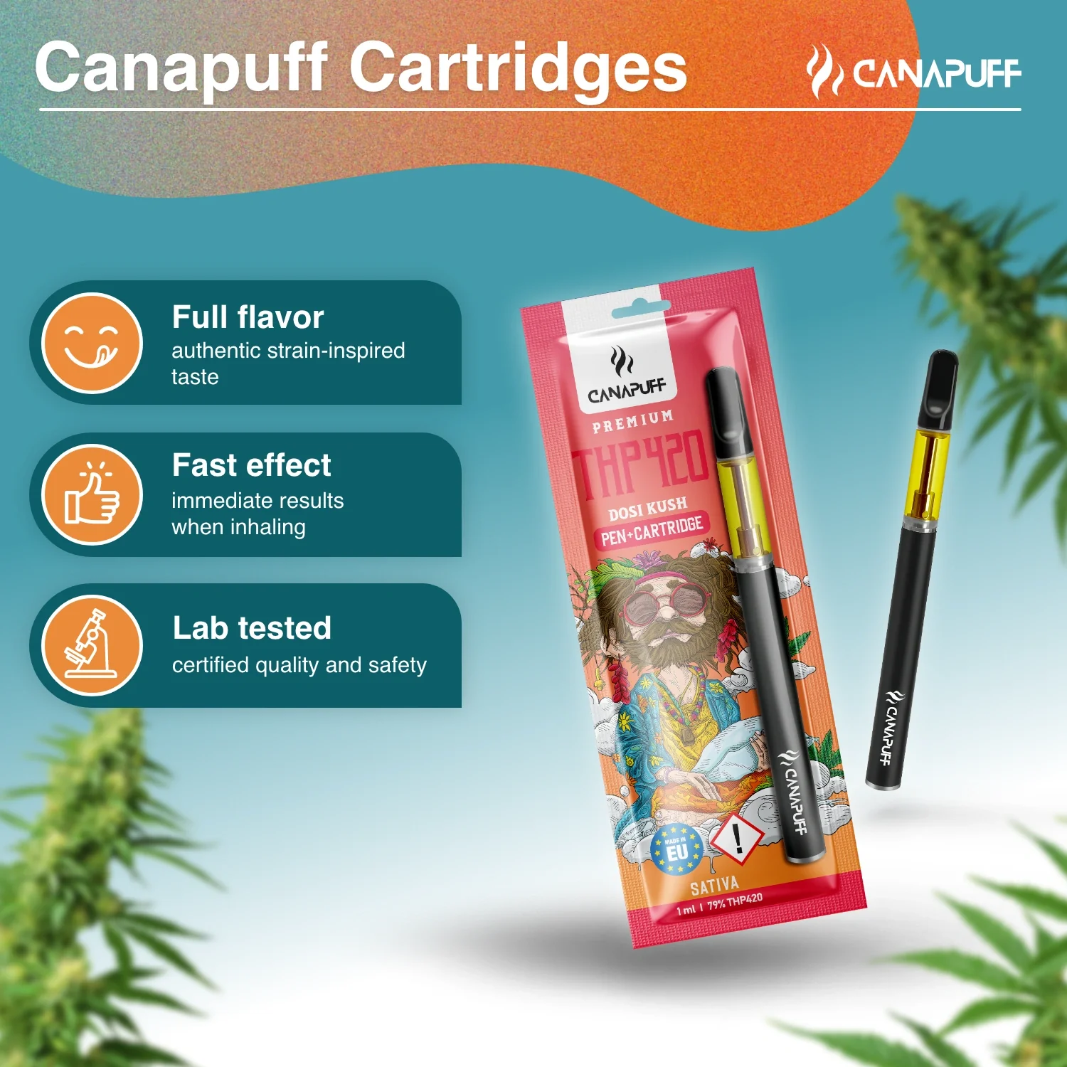 THP420 Pen+Kartusche Dosi Kush 79 % - Image 2