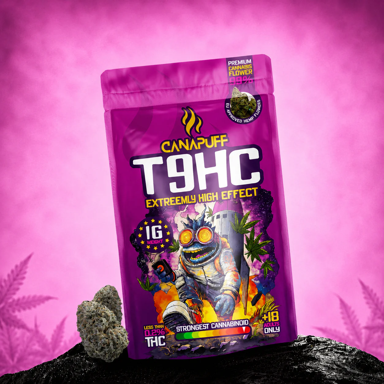 T9HC Blüten Extreemly 99%