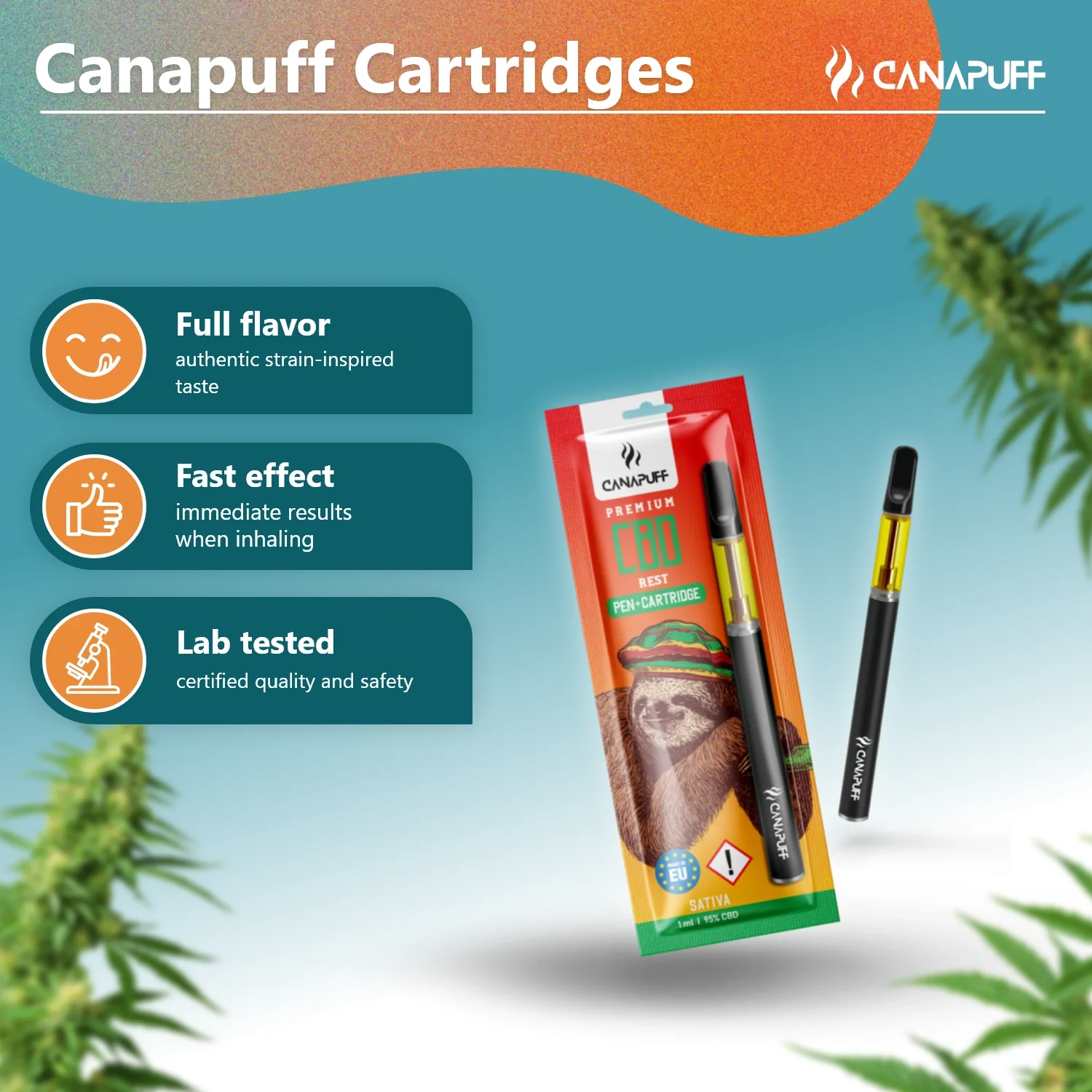 CBD Pen+Kartusche Noch 95% - Image 2