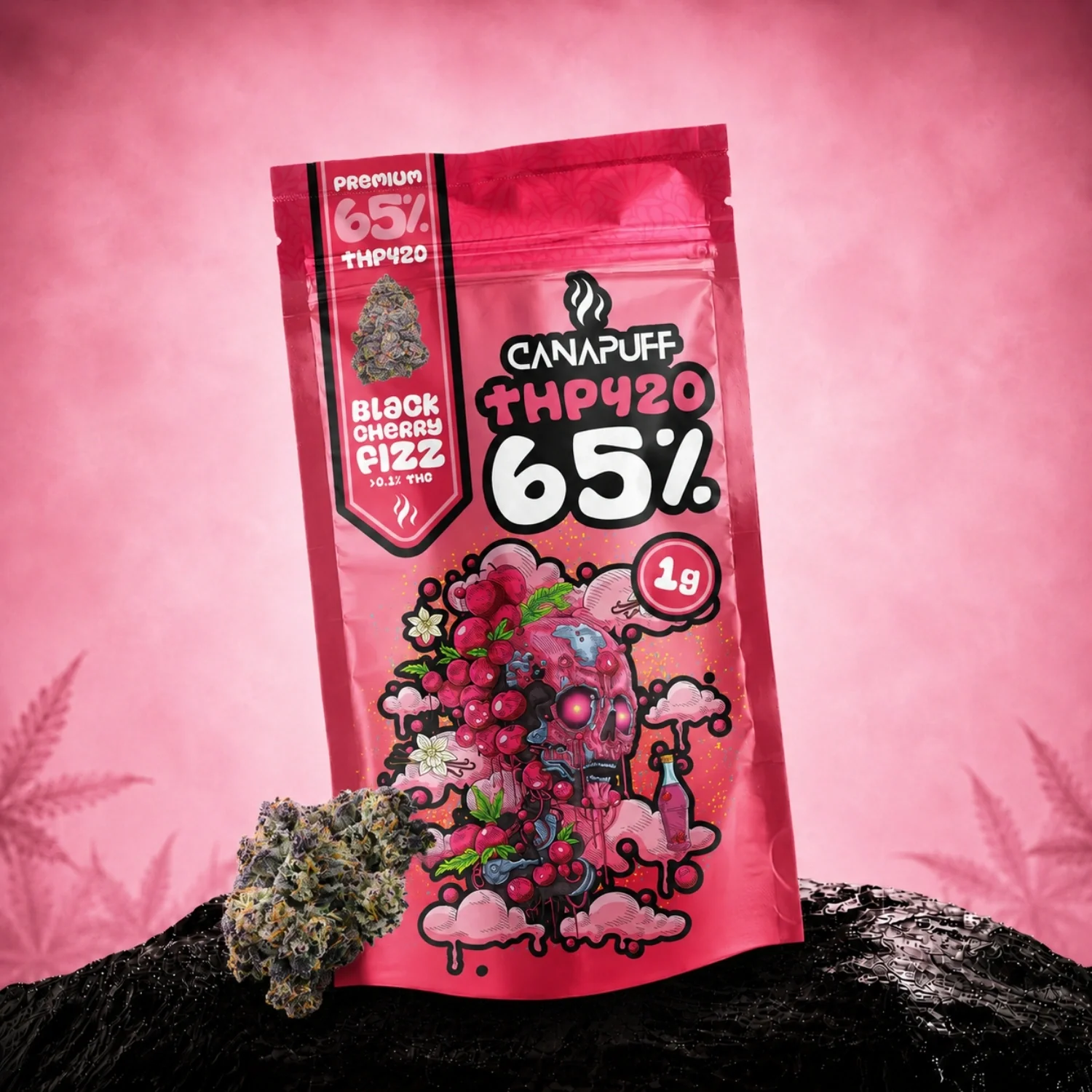 THP420 Blüten Black Cherry Fizz 65%
