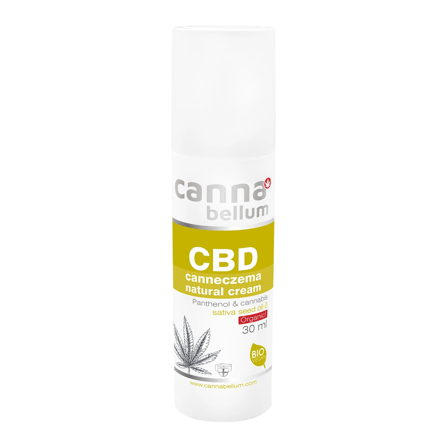 Cannabellum CBD Canneczema Hautcreme 30ml - Palacio