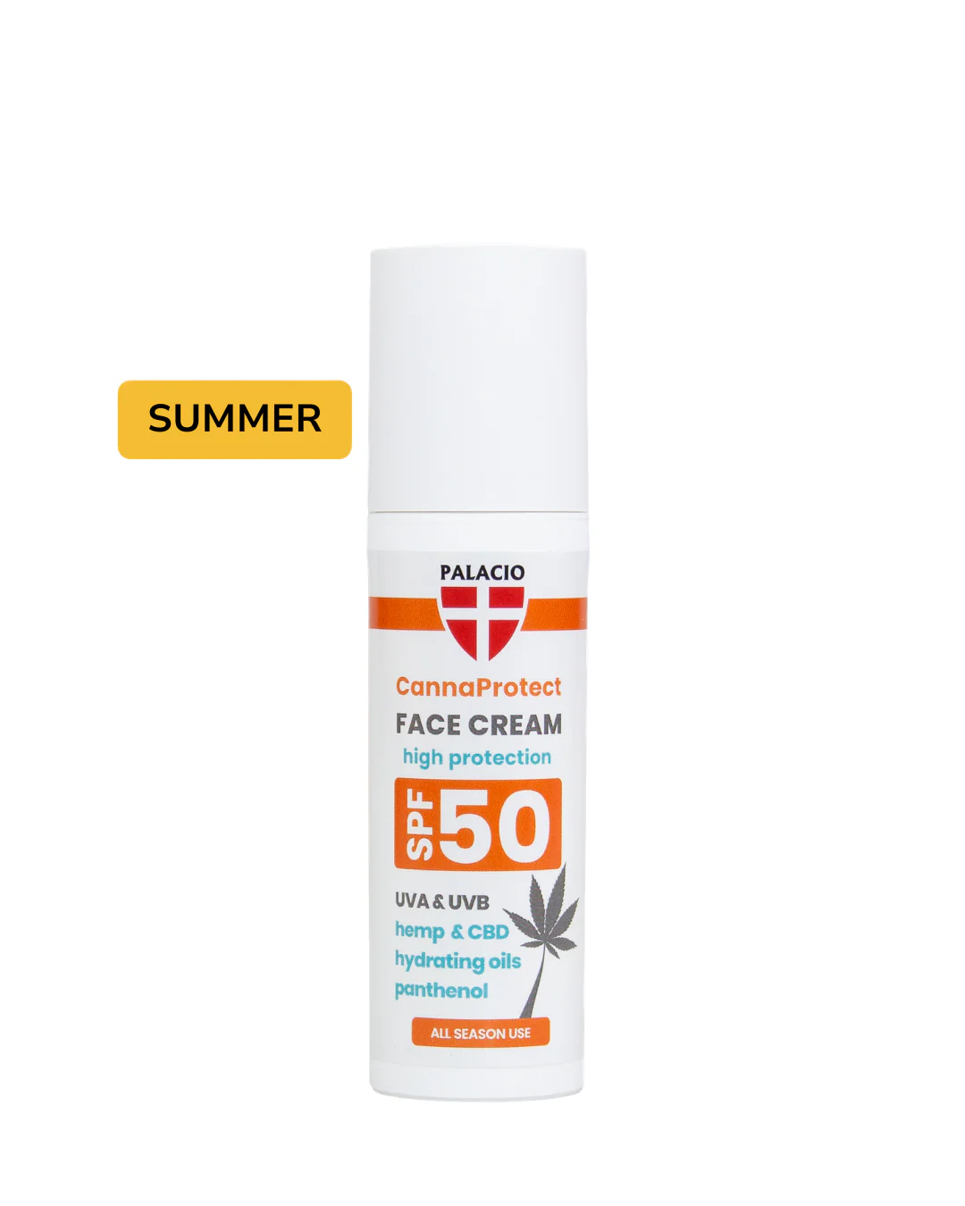 CannaProtect Hautcreme SPF50 mit Hanf 50ml Palacio