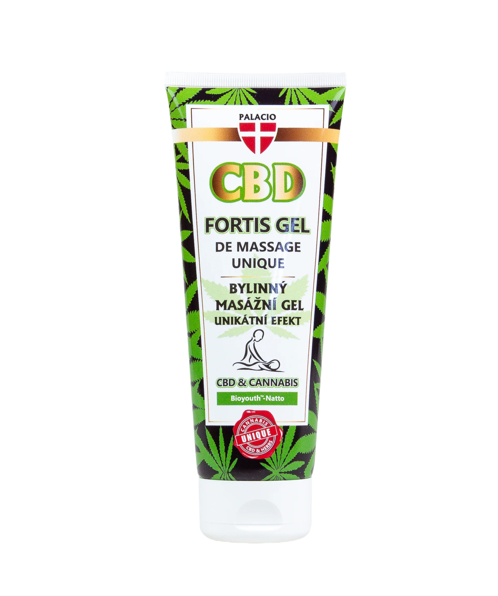 Palacio CBD Fortis einzigartiges Massagegel 200ml