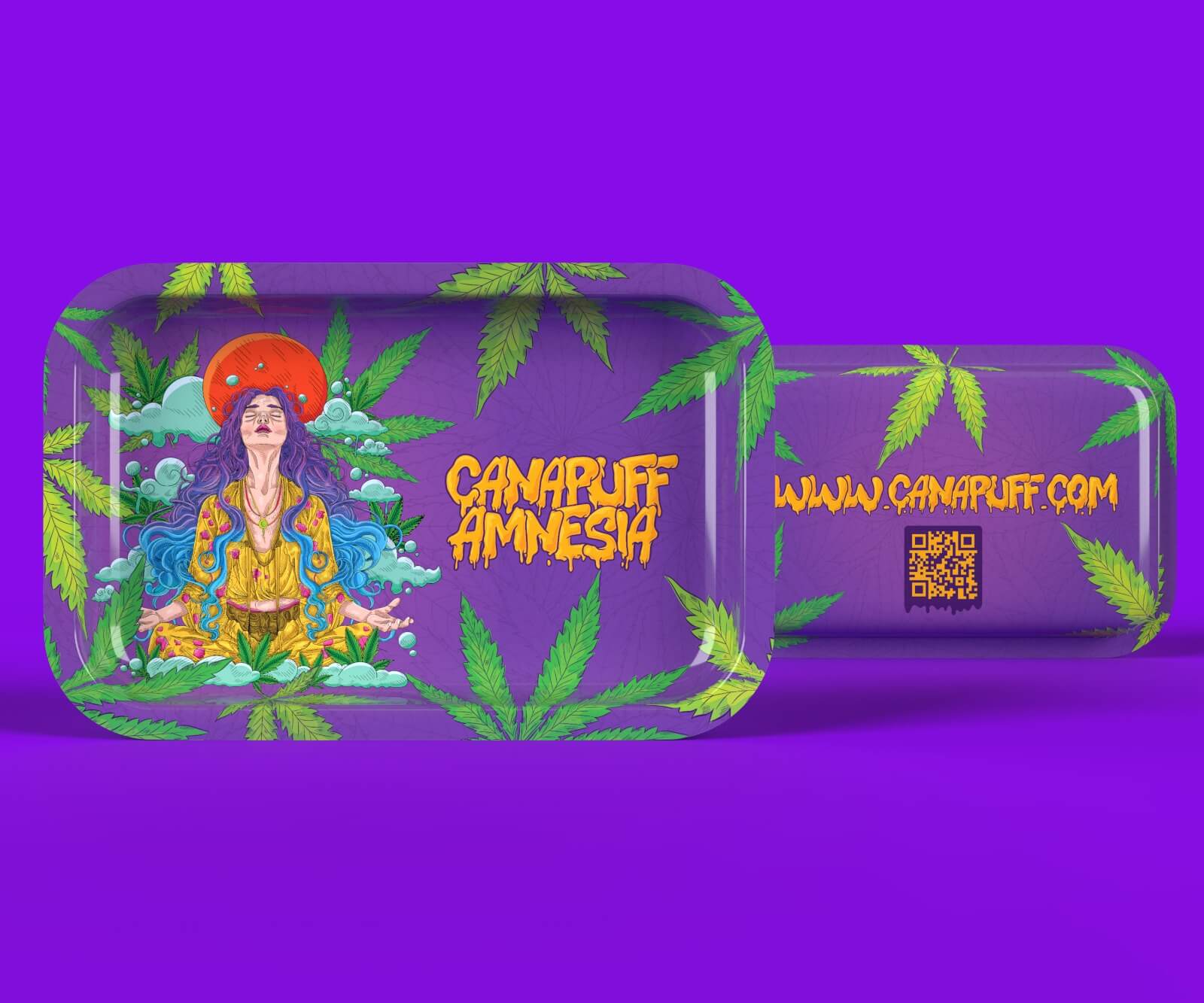 Rolling Tray Canapuff - Amnesia - groß - Image 2