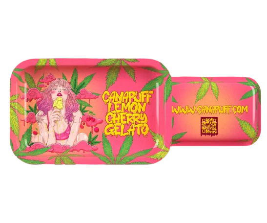 Rolling Tray Canapuff - Lemon Cherry Gelato - extra groß