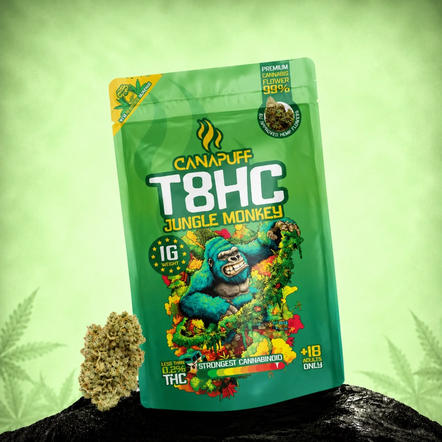 T8HC Blüten Jungle Monkey 99%