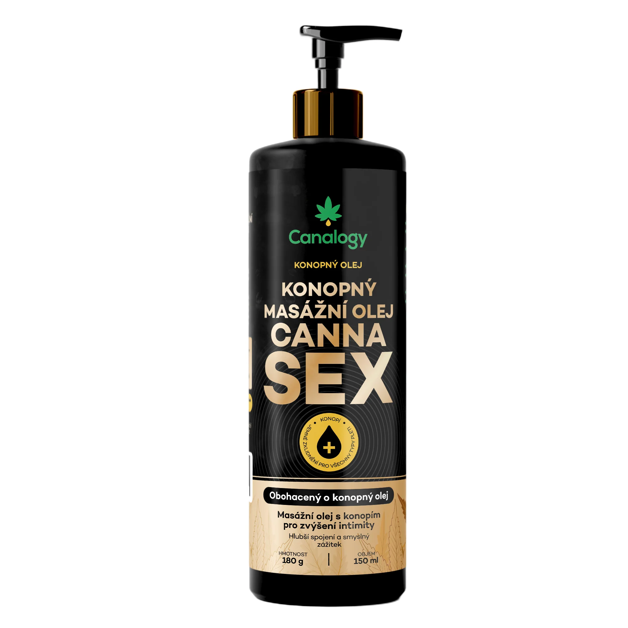 Hanf Massageöl Cannasex - Canalogy