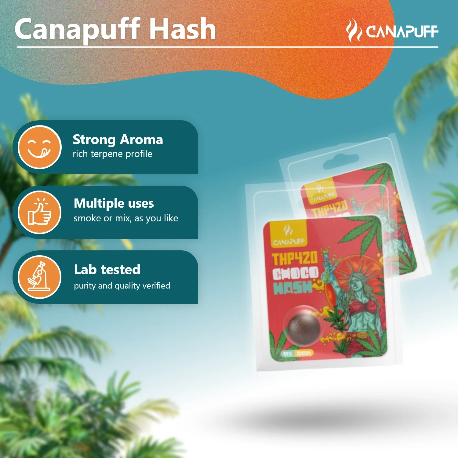 THP420 Hash Choco 99% - Image 2