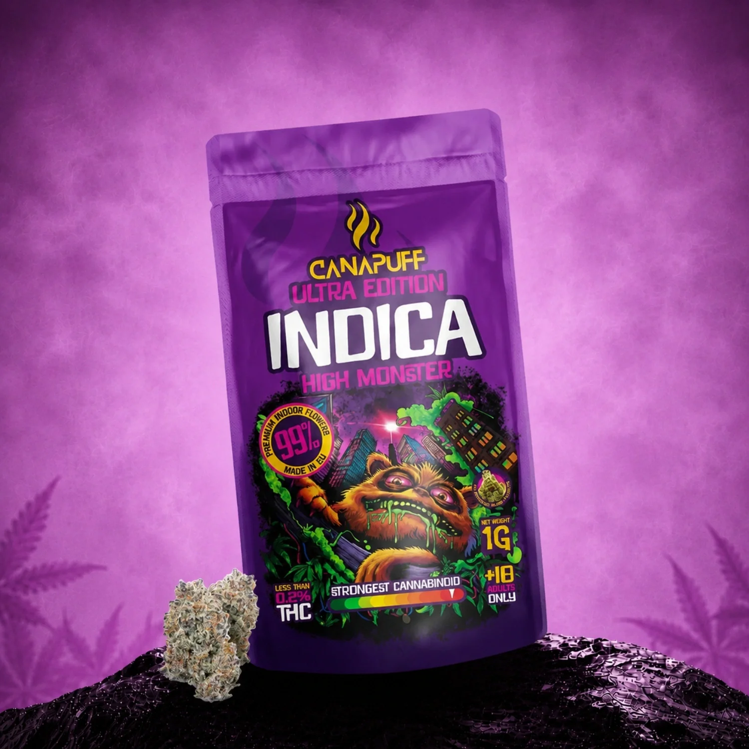 Indica Blüten High Monster Ultra Edition 99%