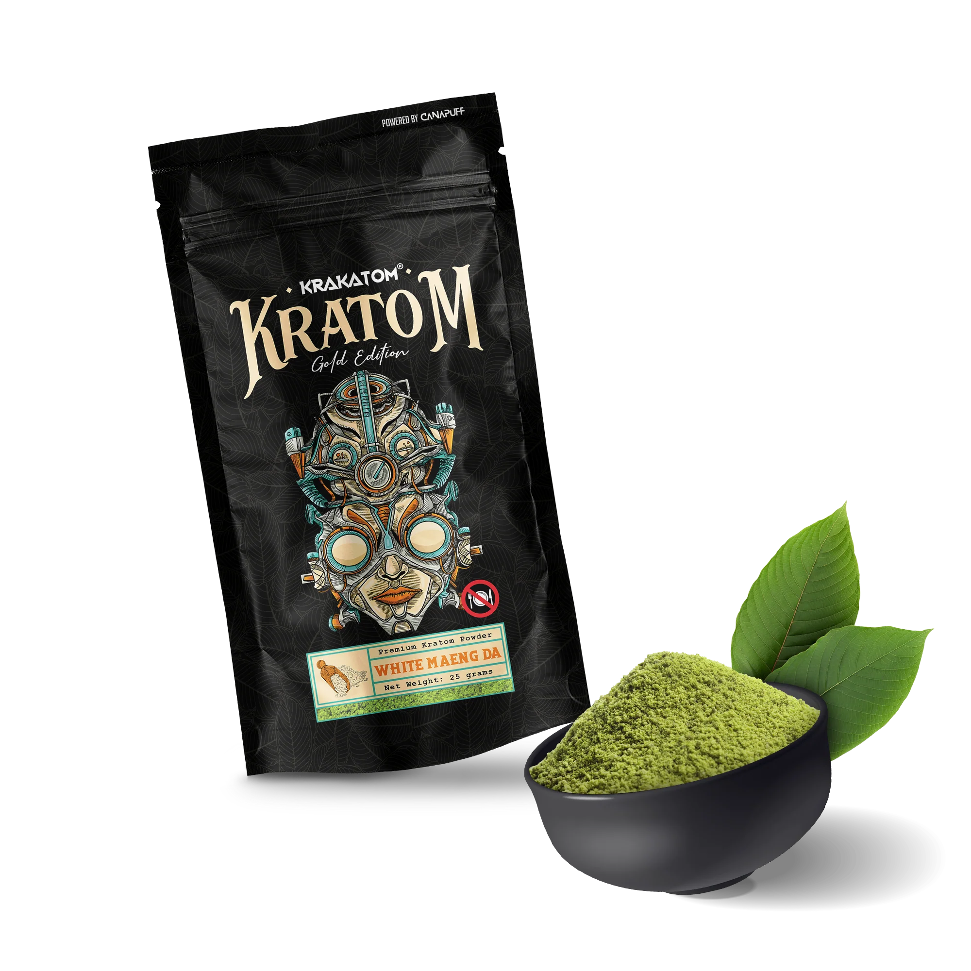 Krakatom - Weiße Maeng Da - Gold-Edition