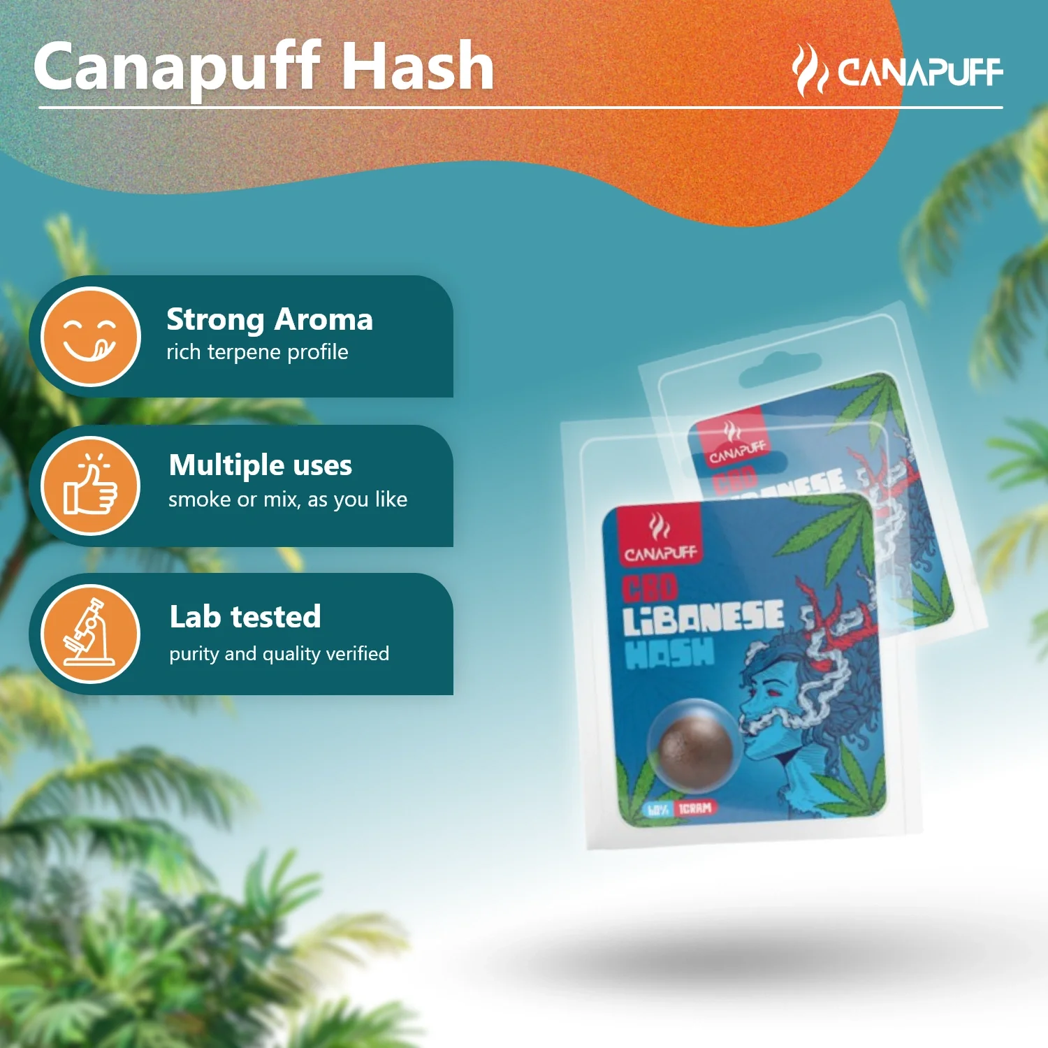 CBD Hashwert Libanese 60% - Image 2