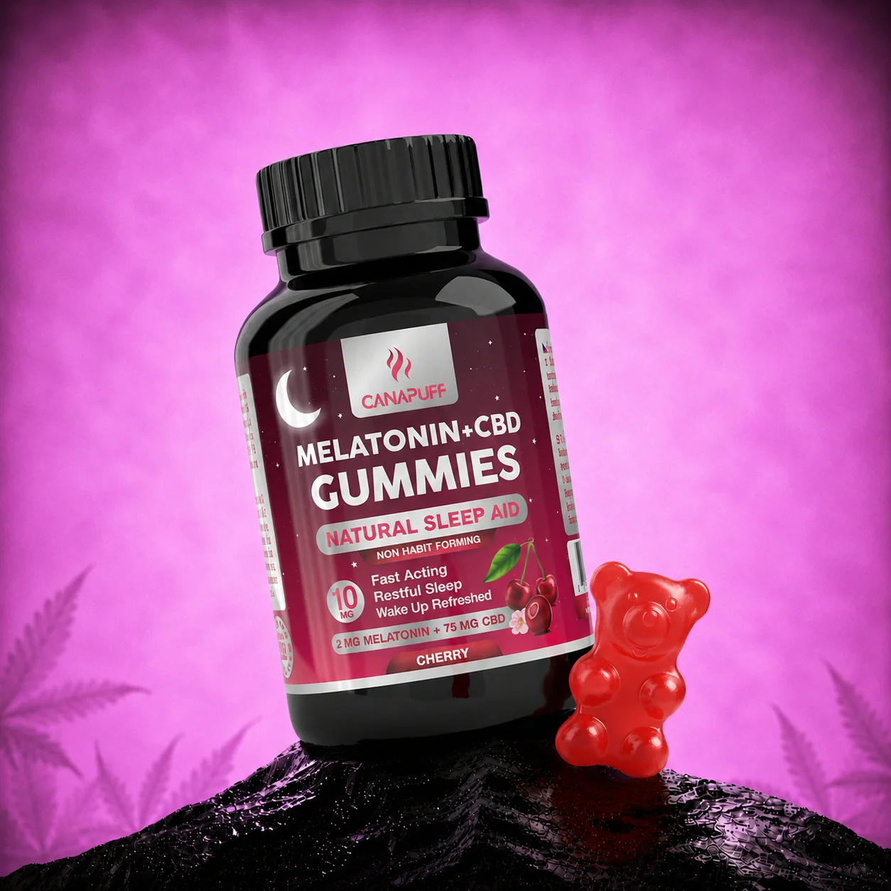 Melatonin+CBD Gummibärchen Kirsche