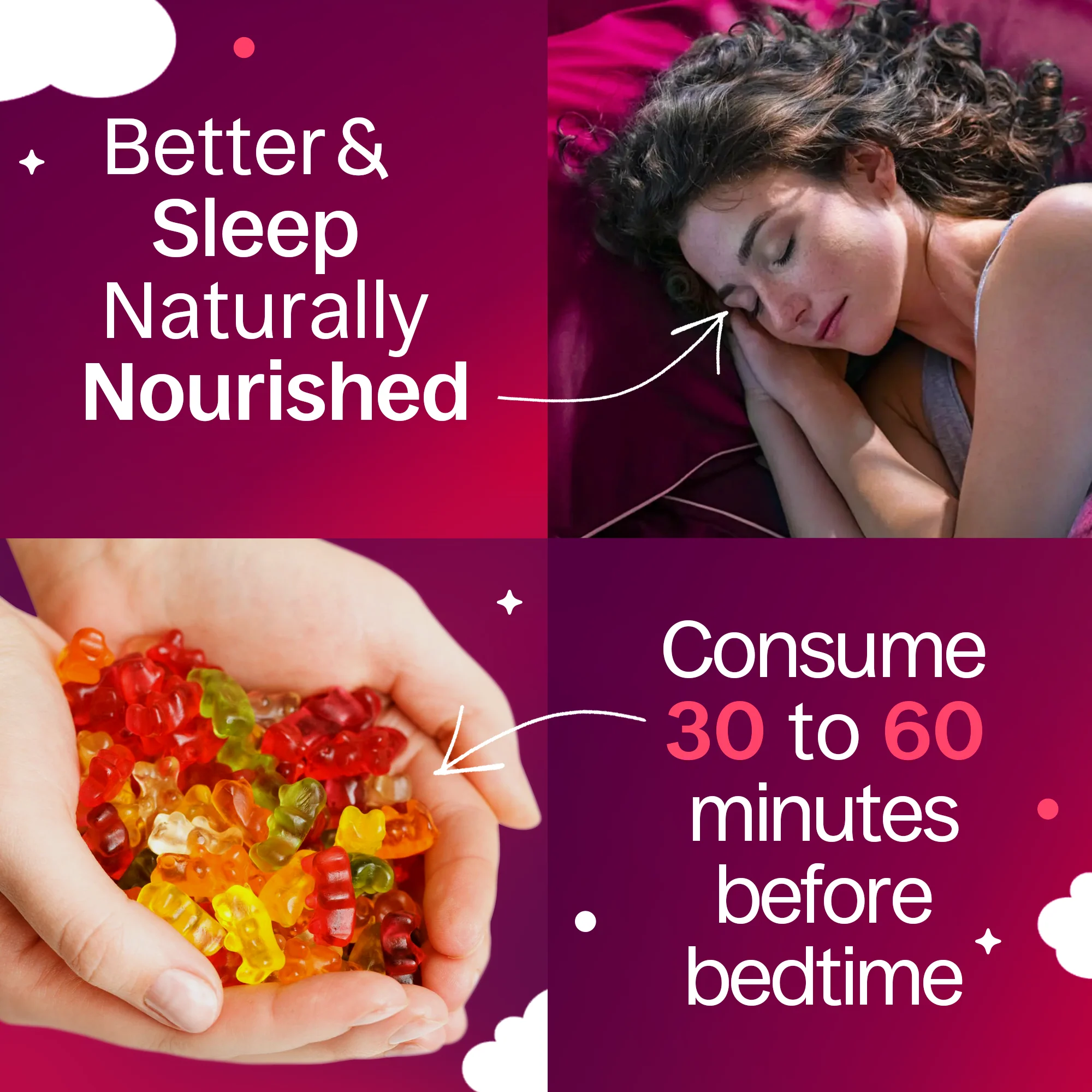 Melatonin+CBD Gummibärchen Kirsche - Image 4