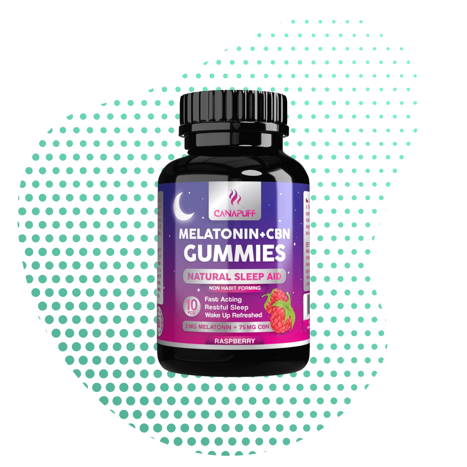 Melatonin+CBN Gummibärchen Himbeere - Image 12