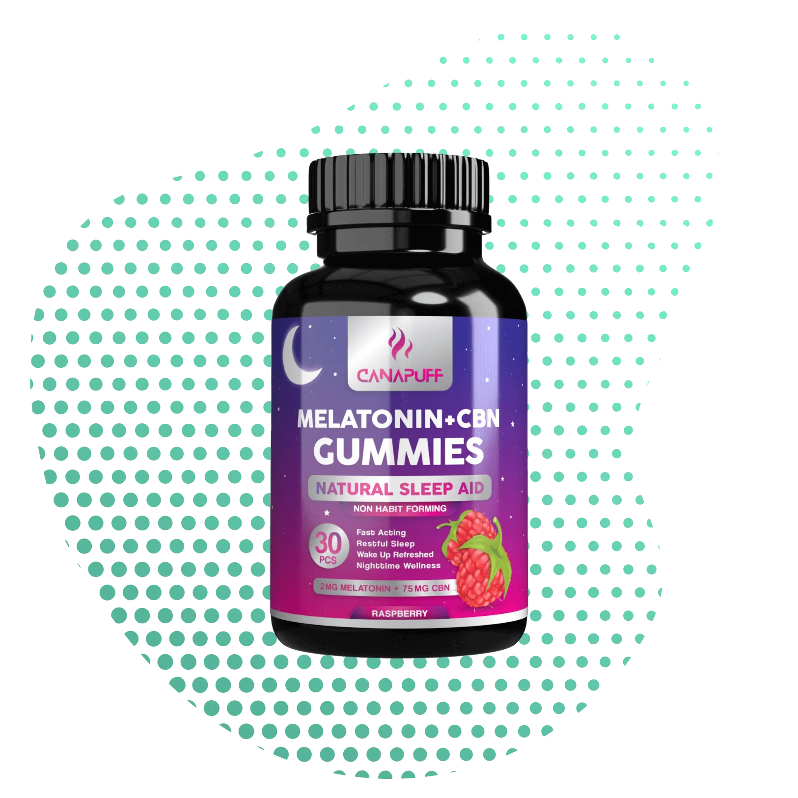Melatonin+CBN Gummibärchen Himbeere - Image 13