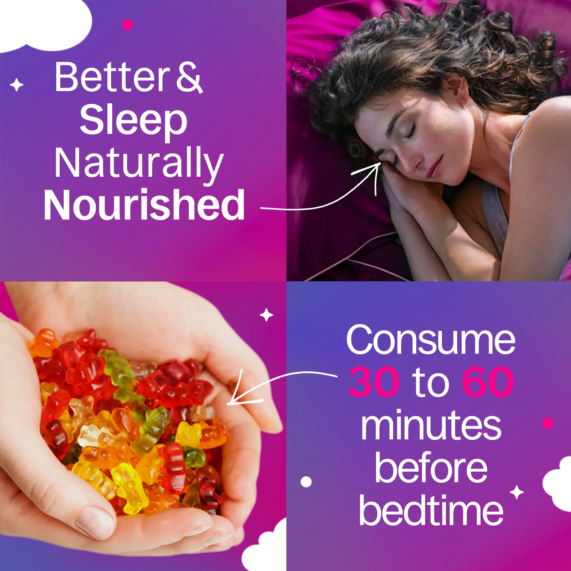 Melatonin+CBN Gummibärchen Himbeere - Image 4