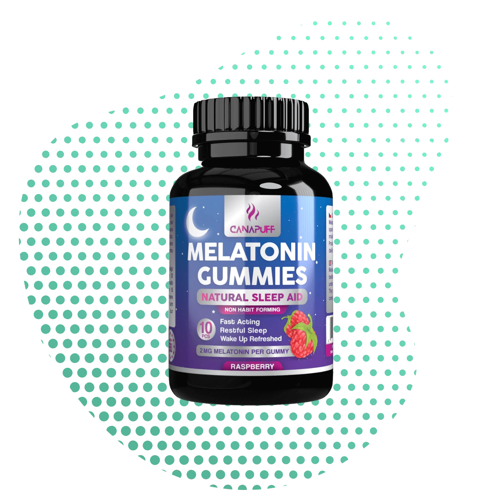 Melatonin Gummibärchen Himbeere - Image 13