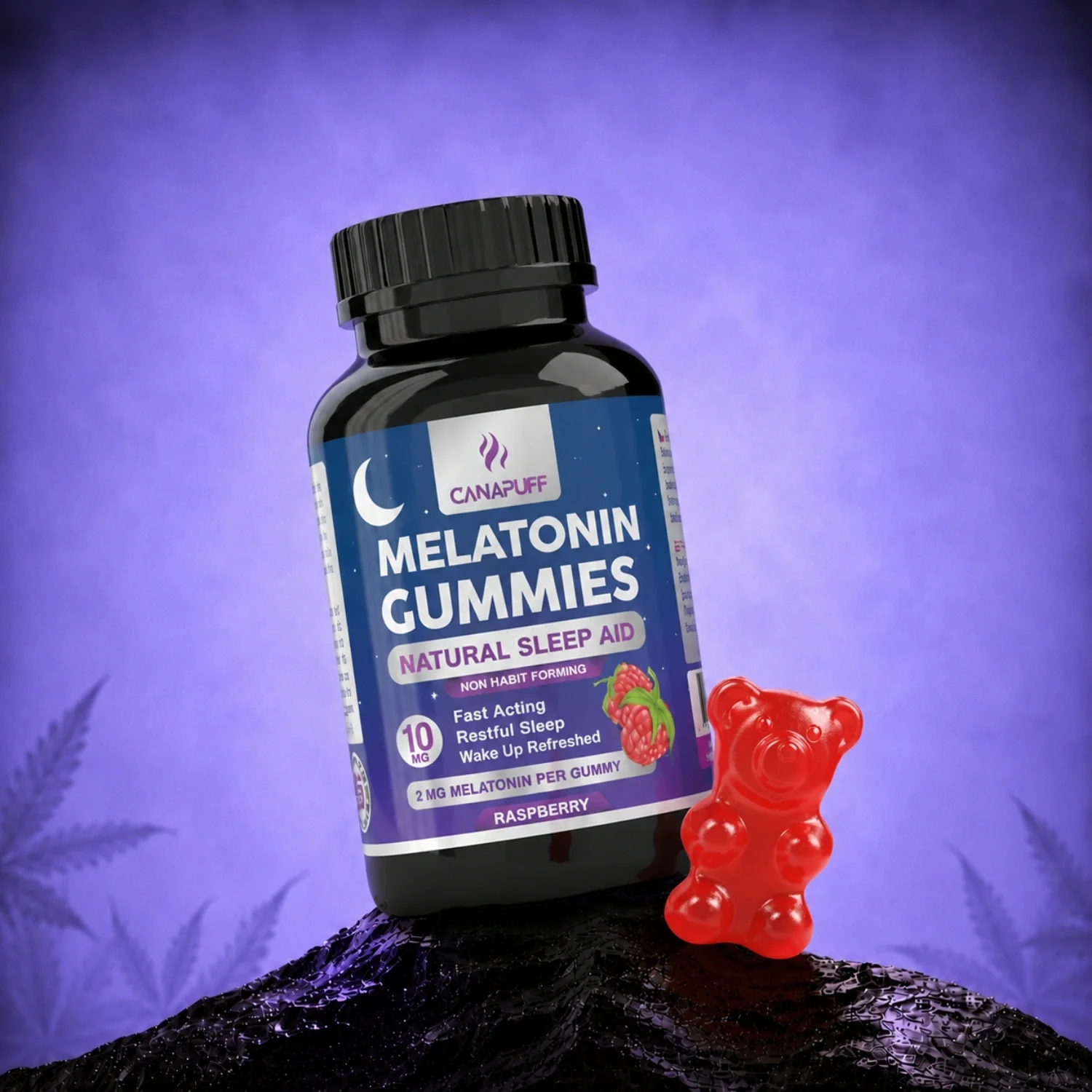 Melatonin Gummibärchen Himbeere - Image 2
