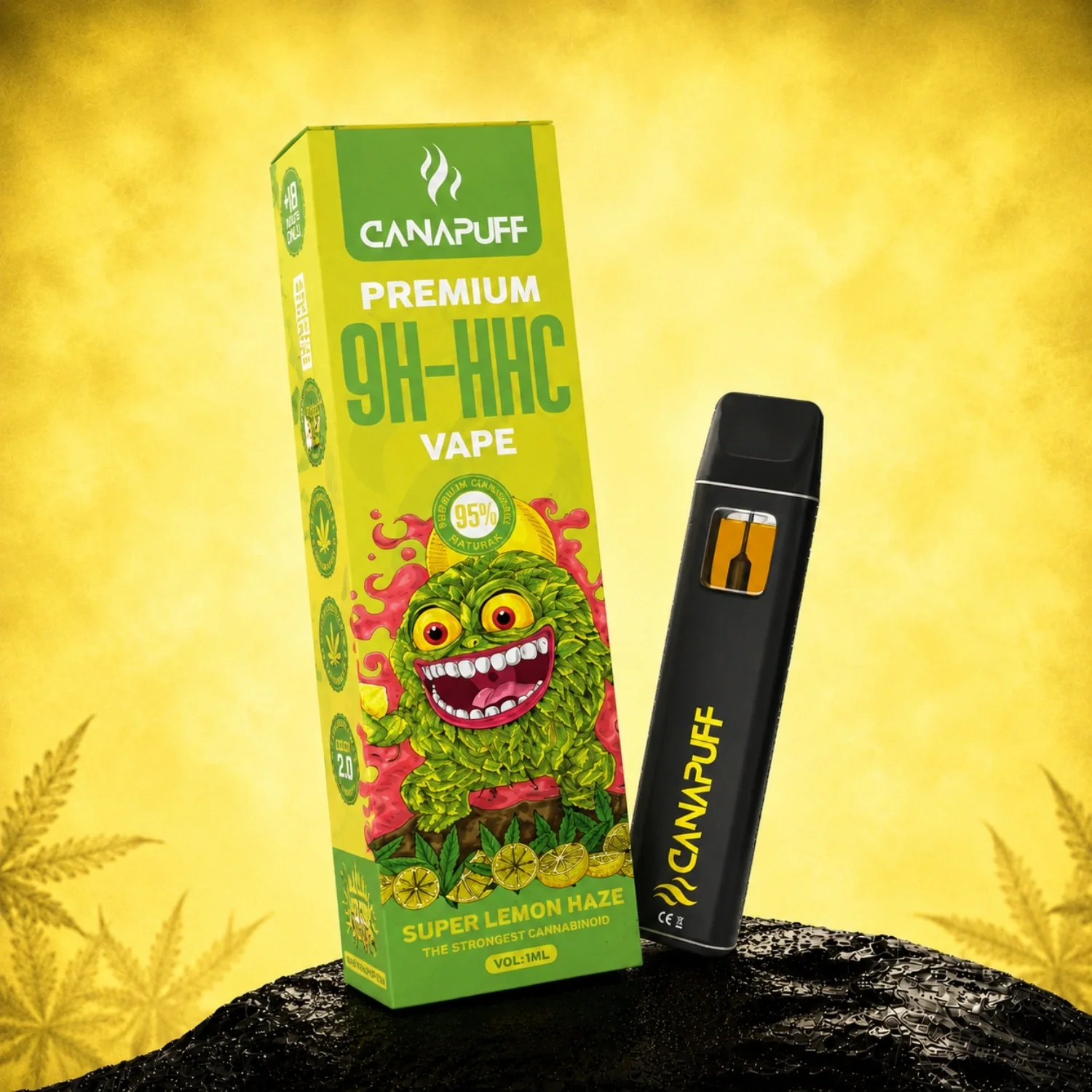 9H-HHC Vape Super Lemon Haze 95% 1ml
