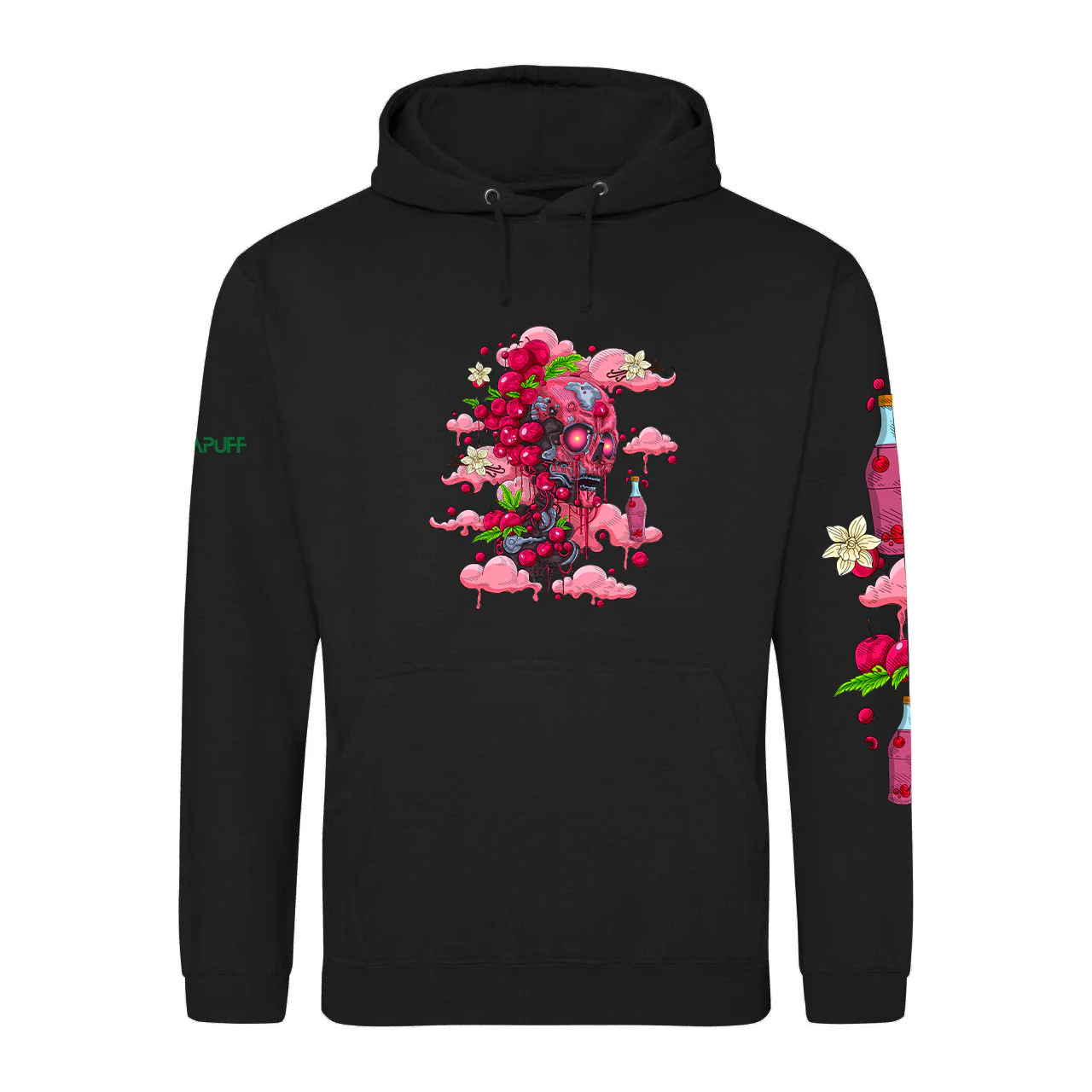 Sweatshirt Schwarzkirsch-Fizz