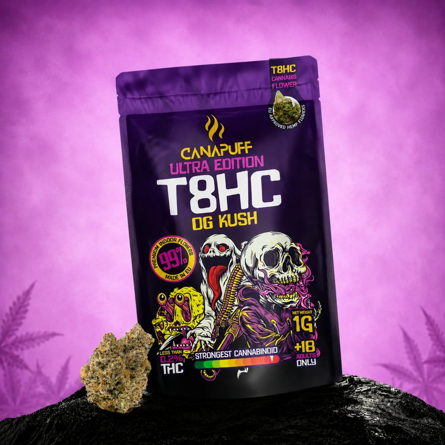 T8HC Blüten OG Kush Ultra Edition 99%