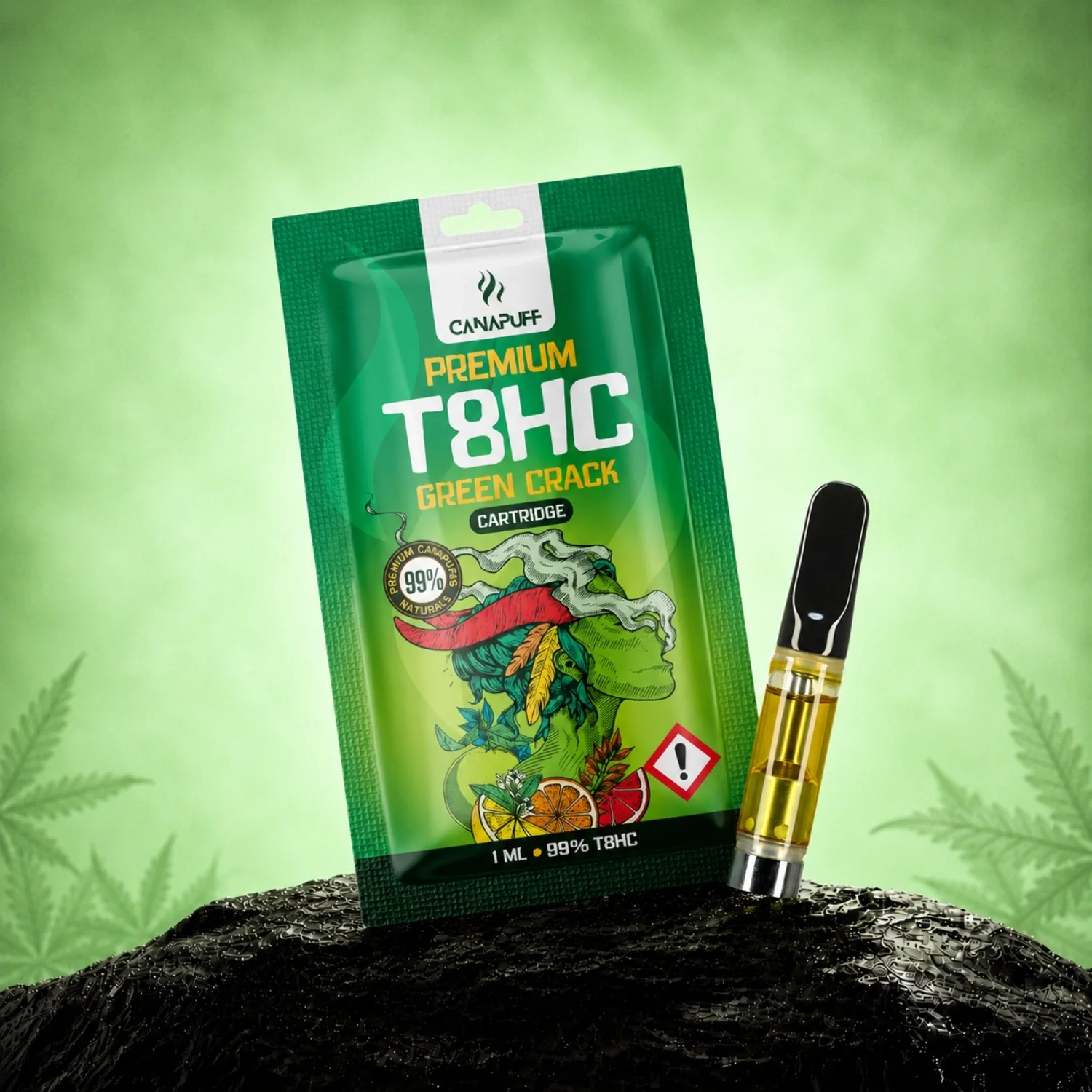 T8HC Kartusche Green Crack 99%