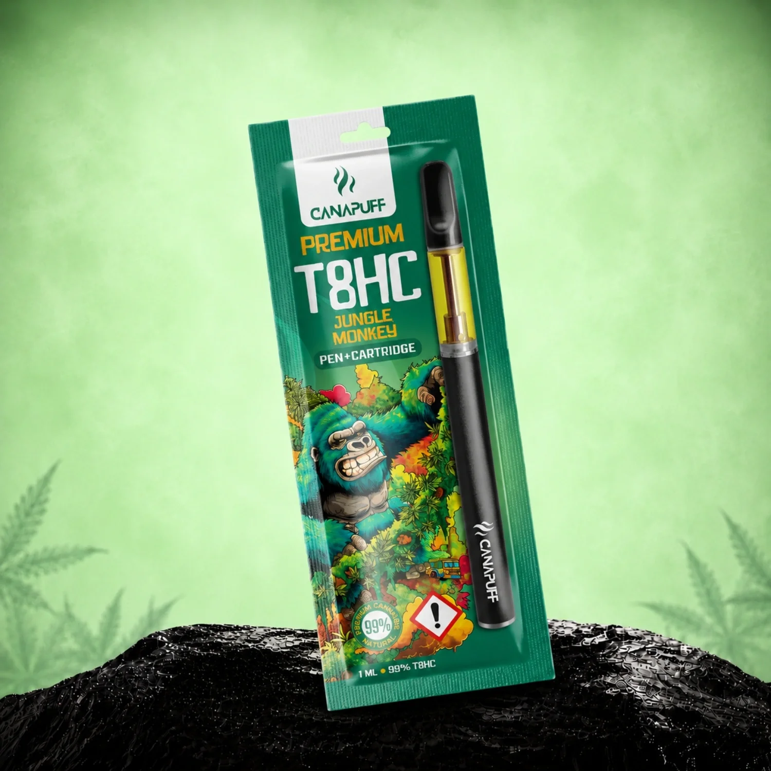 T8HC Pen+Kartusche Jungle Monkey 99%