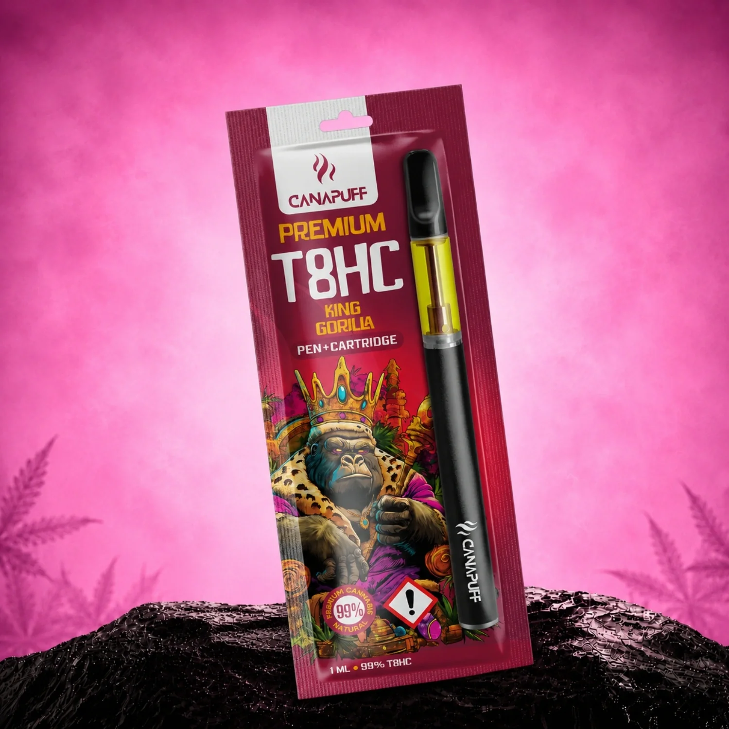 T8HC Pen+Kartusche King Gorilla 99%