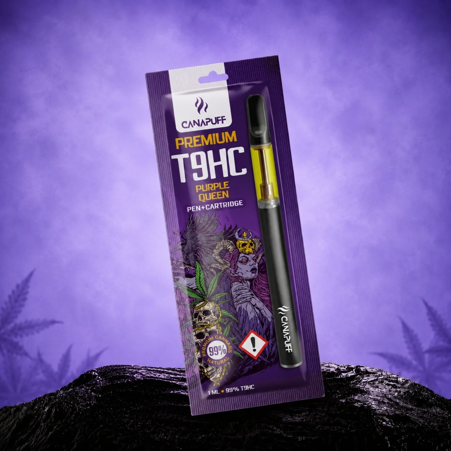 T9HC Pen+Kartusche Purple Queen 99%