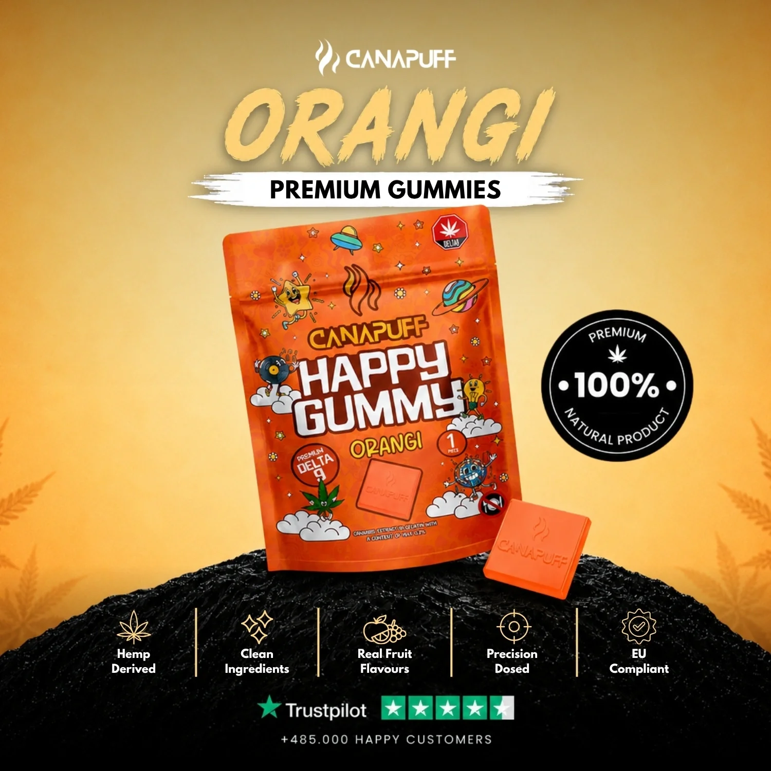Delta 9 Gummy Orangi - Image 2