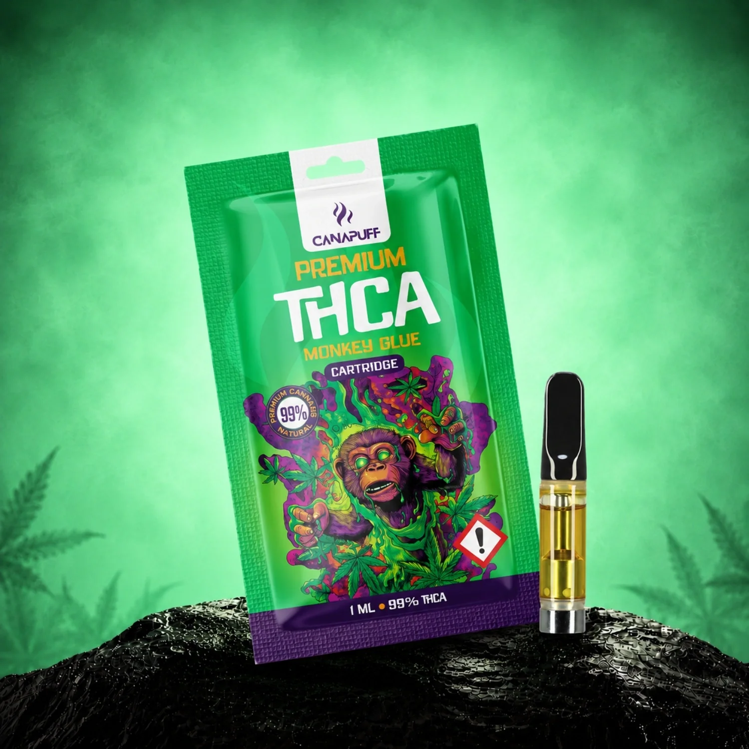 THCA Kartusche Monkey Glue 99%