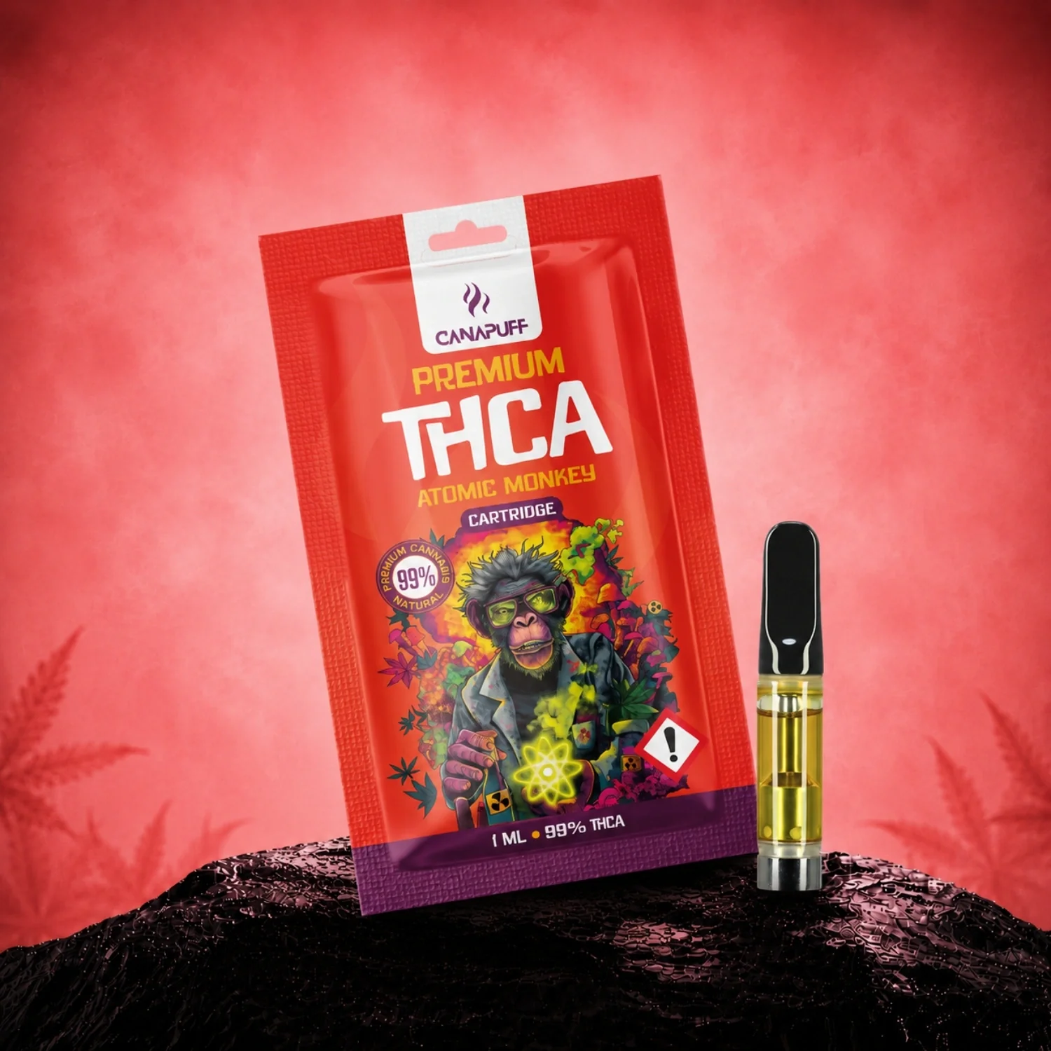 THCA Kartusche Atomic Monkey 99%