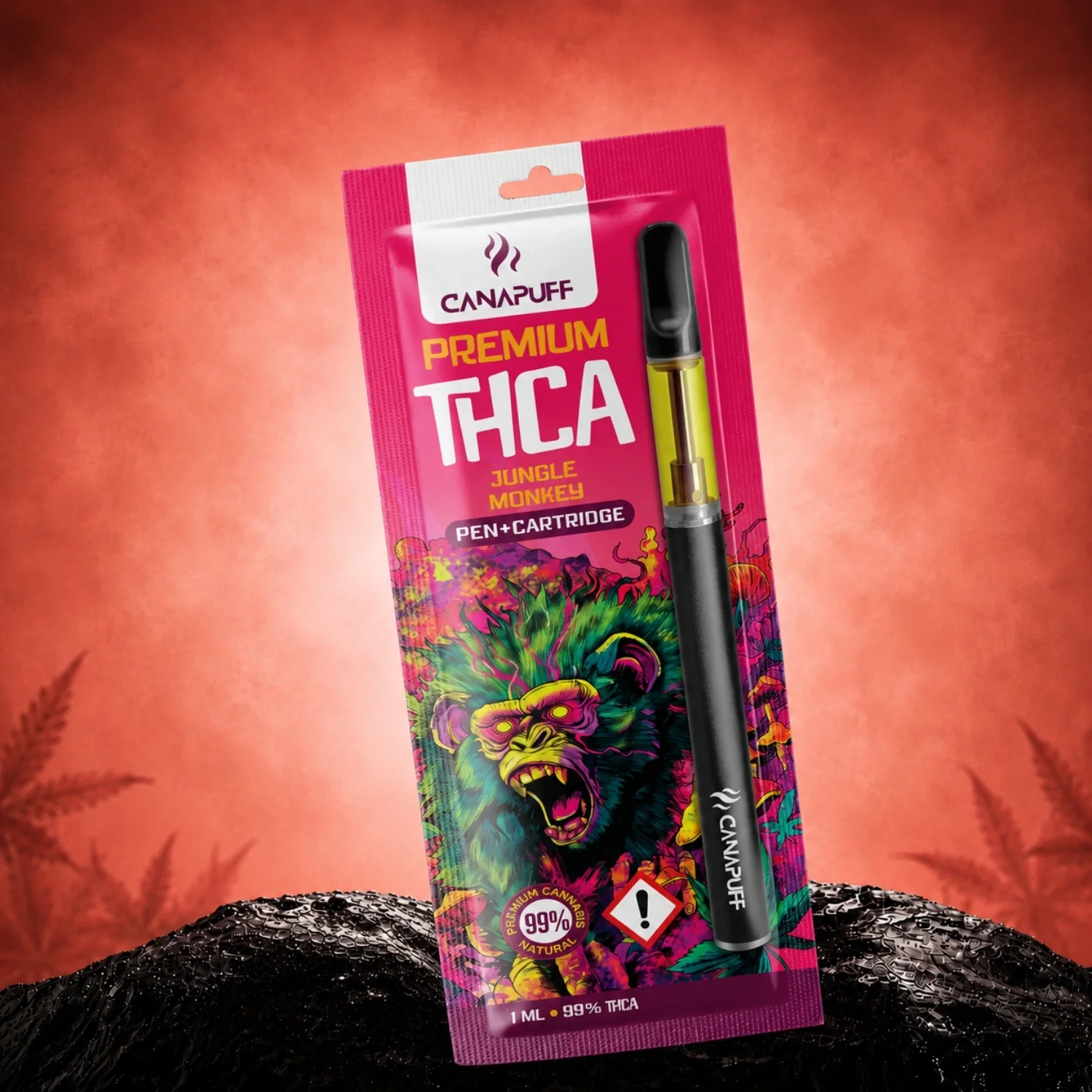 THCA Pen+Kartusche Jungle Monkey 99%